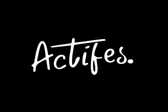 Actifes: The Script Typeface That Elevates Your Campaign Visuals