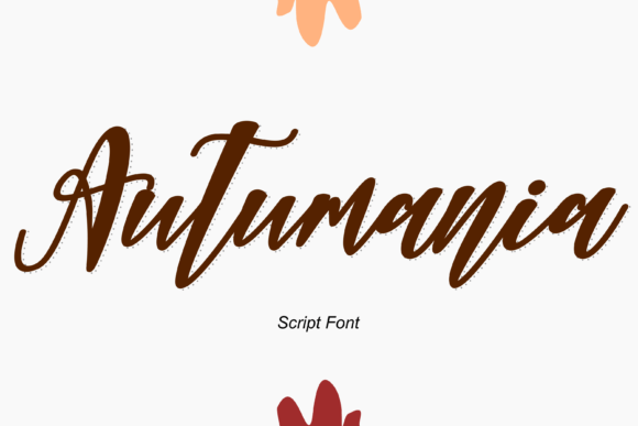 Autumania: The Perfect Handwritten Typeface for Your Craft Shop