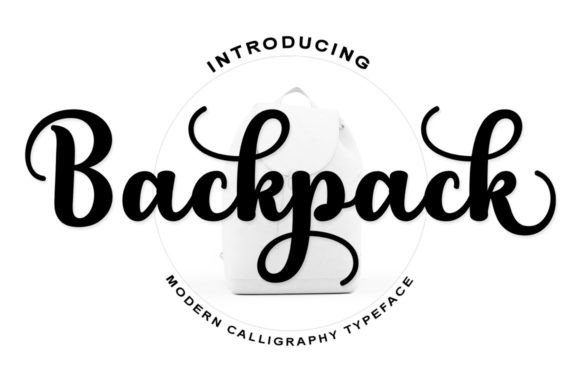 Backpack: The Elegant Script Font for Scroll-Stopping Campaigns