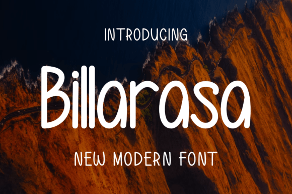 Billarasa: A Handwritten Typeface for Modern Editorial Design