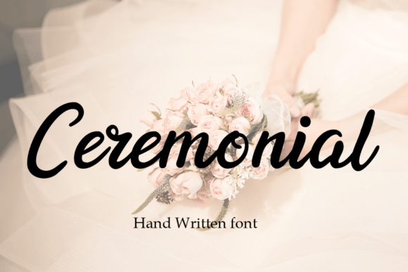 Ceremonial: The Handwritten Typeface for Impactful Web Design