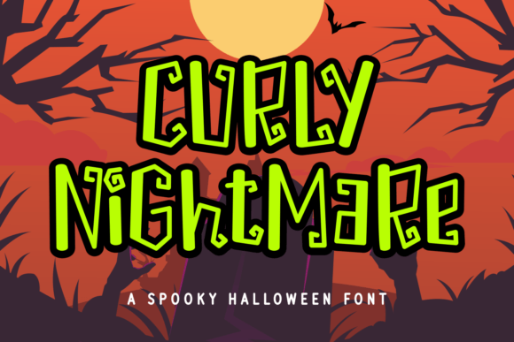 Curly Nightmare: The Handwritten Font That Brings Personality to Your Brand