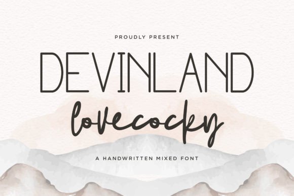 Devinland Lovecocky: A Handwritten Typeface for Authentic Brand Identity