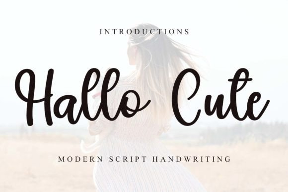 Hallo Cute: The Perfect Handwritten Typeface for Modern Web Design