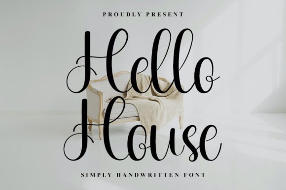 Hello House: The Handwritten Font for Authentic Branding