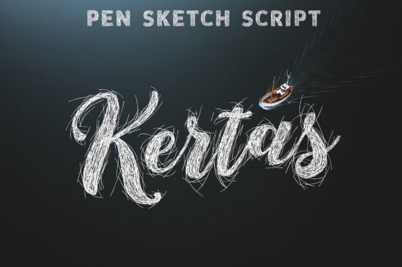 Kertas: The Handwritten Typeface for Your Next Craft Project