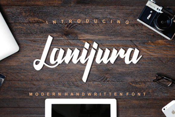 Lanijura: The Handwritten Typeface That Elevates Editorial Design