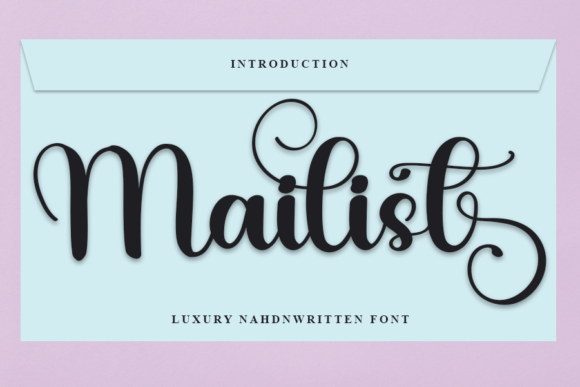 Mailist: The Handwritten Typeface That Elevates Modern Brand Identity