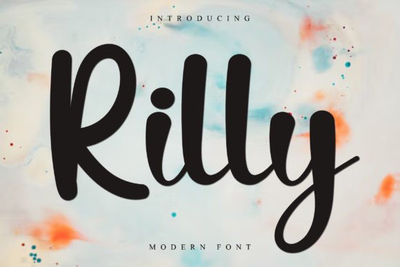 Rilly: The Handwritten Typeface That Elevates Editorial Design