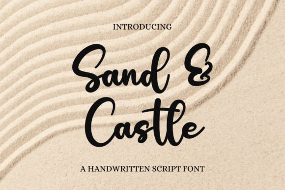 Sand Castle: The Handwritten Typeface for Modern Web Design