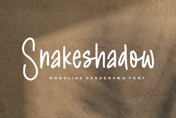 Snakeshadow: The Handwritten Typeface That Elevates Small Business Branding