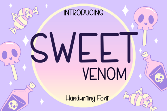 Sweet Venom: The Perfect Handwritten Typeface for Your Next Craft Project