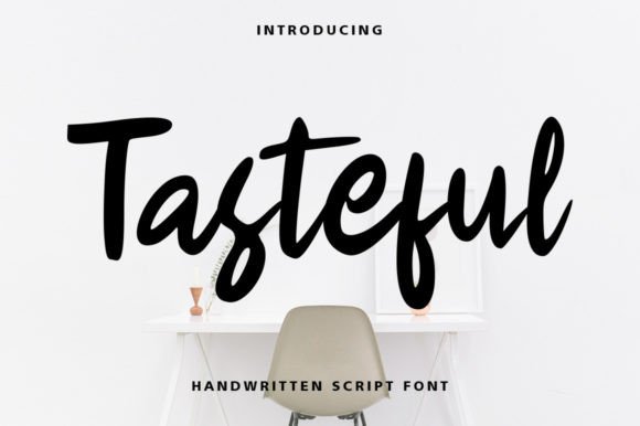 Tasteful Font Review: A Handwritten Typeface for Luxury Branding