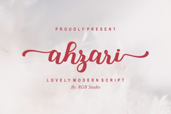 Upgrade Your Brand Identity with the Ahzari Typeface