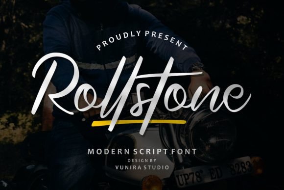 Why Rollstone Is the Bold Handwritten Typeface Your Brand Needs